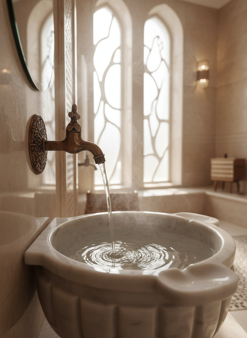 Hammam Turc En Marbre Carrare