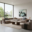 Table Basse Ovale En Travertin Pied Bois